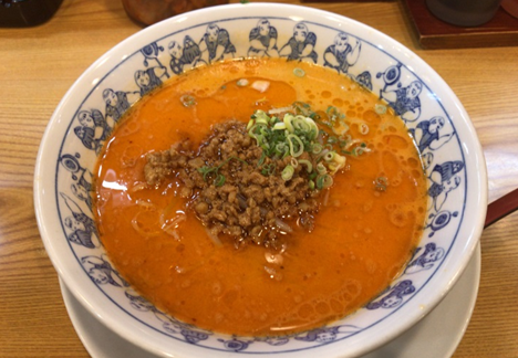 大和八木や今井町からすぐの熱烈タンタン麺