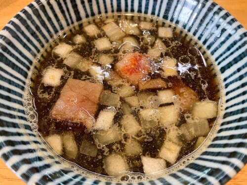 「麺食堂」88のメチャ美味しいつけ麺スープ