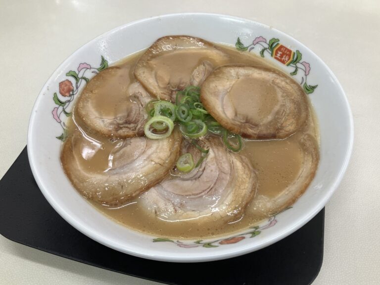 餃子の王将「チャーシュー麺」アイキャッチ画像