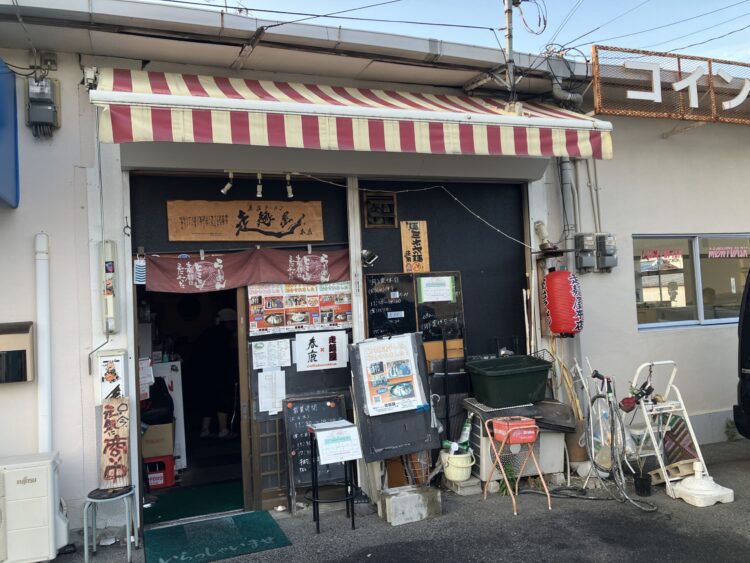 田原本の走麺屋の外観写真