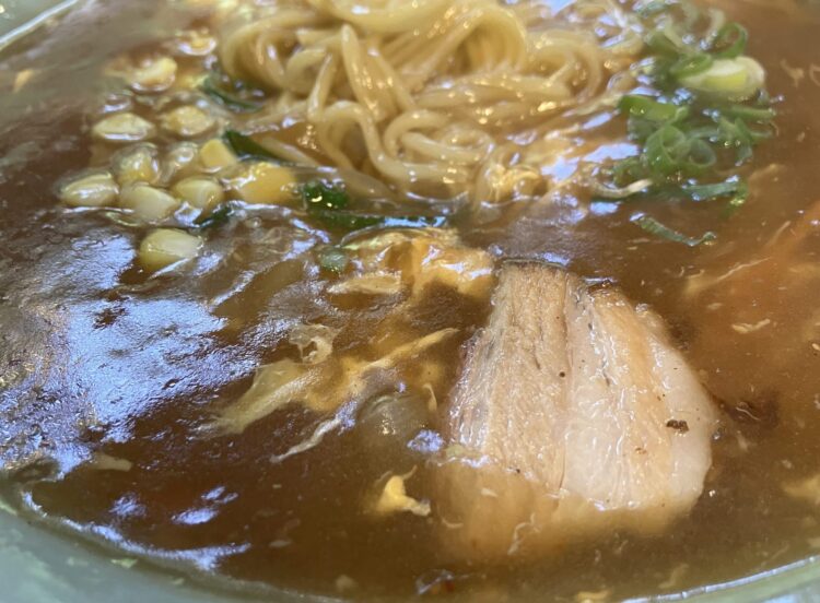 宇陀市「さっぽろらうめん」月の輪らーめんアップ写真