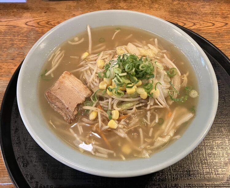 宇陀市「さっぽろらうめん」高原しお野菜らーめん全体写真