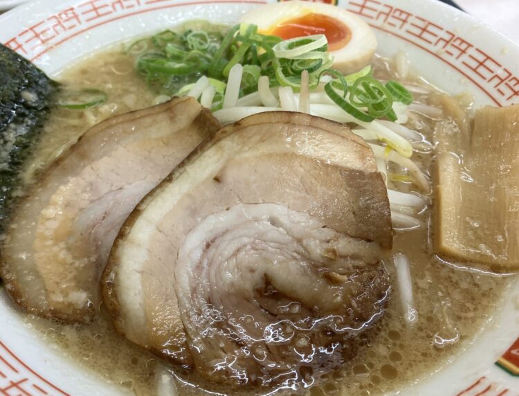 餃子の王将「餃子の王将ラーメン」アップ写真