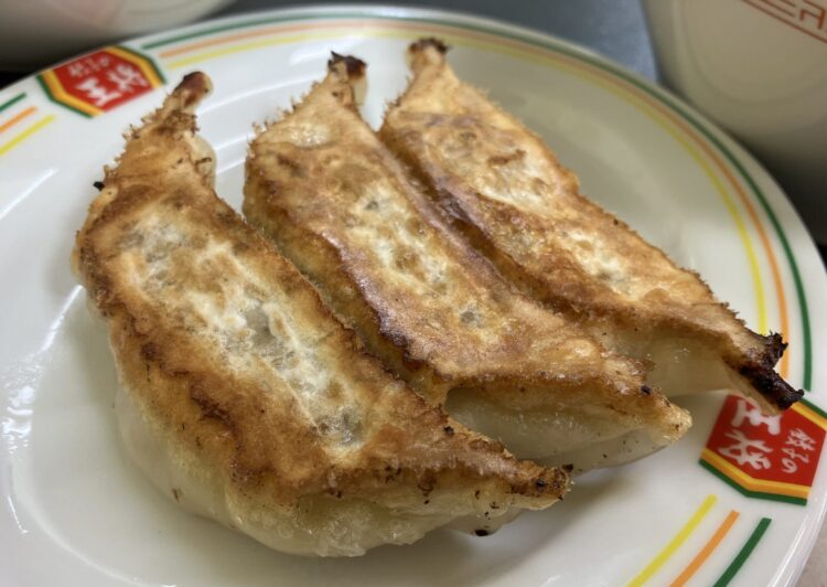 餃子の王将 ラーメンセット「餃子の王将ラーメン」餃子全体写真