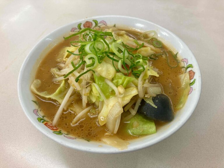 餃子の王将「野菜煮込みラーメン」アイキャッチ画像