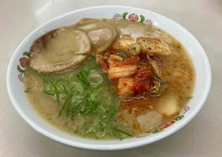 餃子の王将「キムチラーメン」全体写真