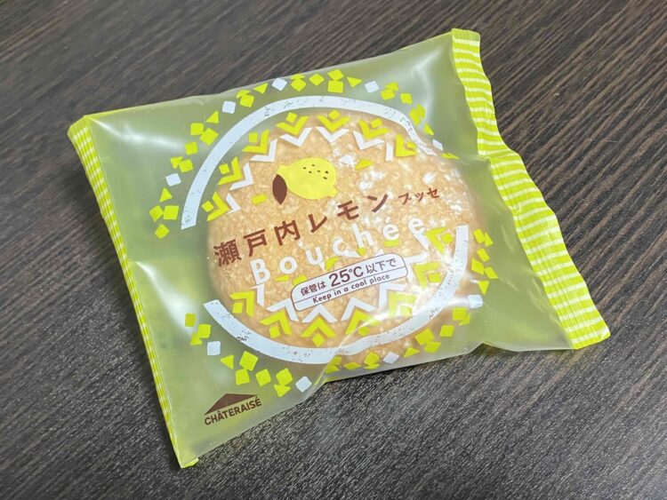 シャトレーゼ「瀬戸内レモンブッセ」パッケージ写真