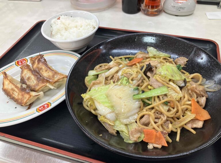 餃子の王将「上海焼きそばフェアセットＢ」アイキャッチ画像