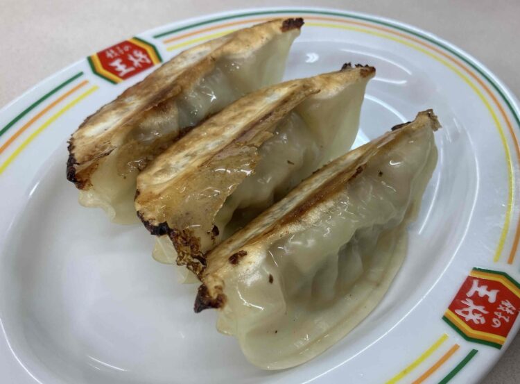 餃子の王将「餃子ジャストサイズ」全体写真