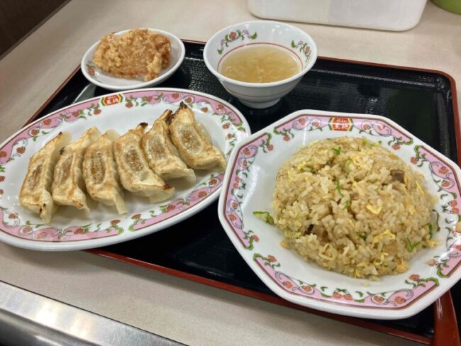餃子の王将「炒飯セット」アイキャッチ画像