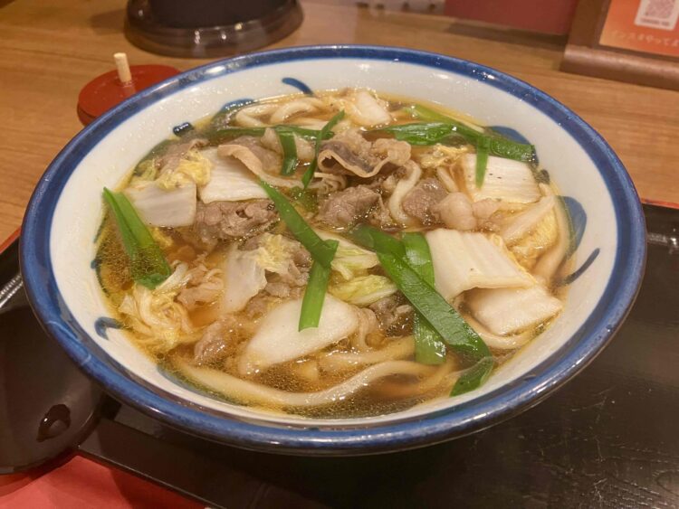 つくし「スタミな～らうどん」全体写真②