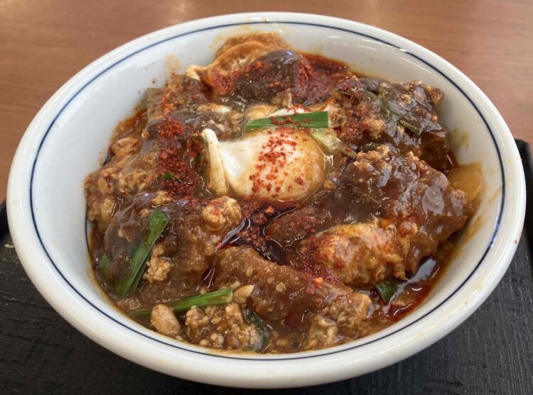 かつや「カレーカツ丼」全体写真②