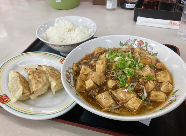 餃子の王将「麻婆拉麵フェアセットB」アイキャッチ画像
