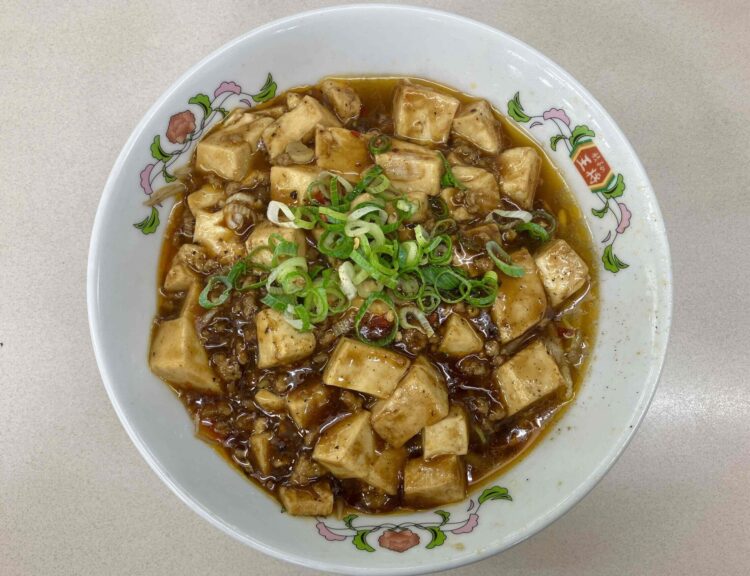 餃子の王将「麻婆拉麵」全体写真
