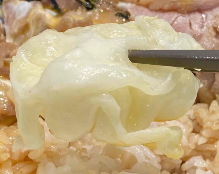 松のや「ローストポーク丼」キャベツアップ写真