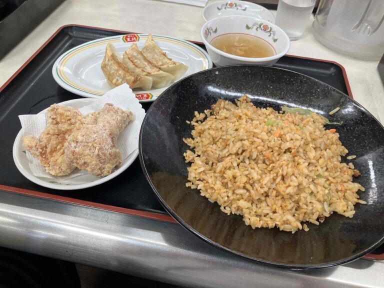 餃子の王将「極王炒飯セット」アイキャッチ