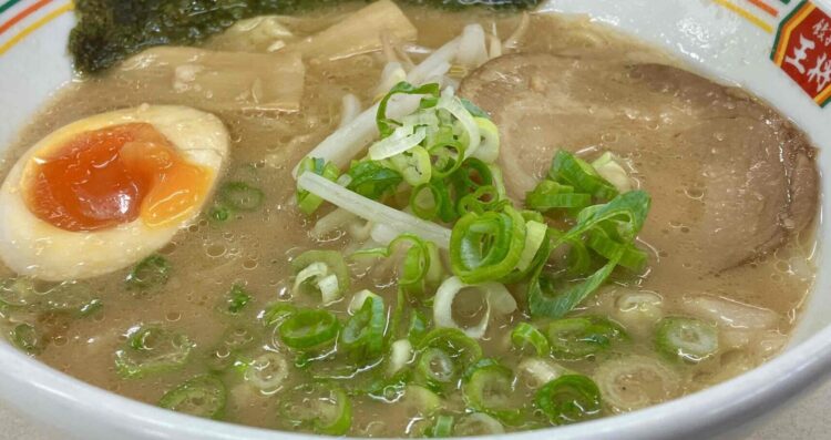 餃子の王将「ジャストサイズラーメン」アップ写真