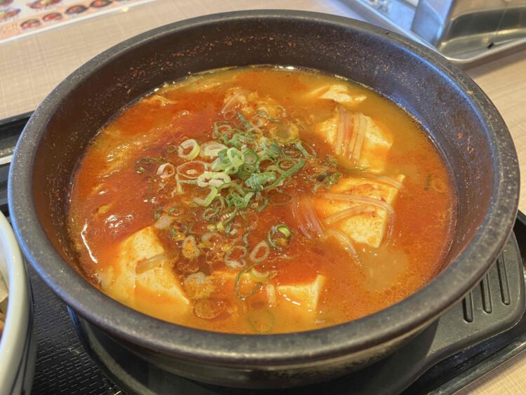 韓丼「スンドゥブ」全体写真