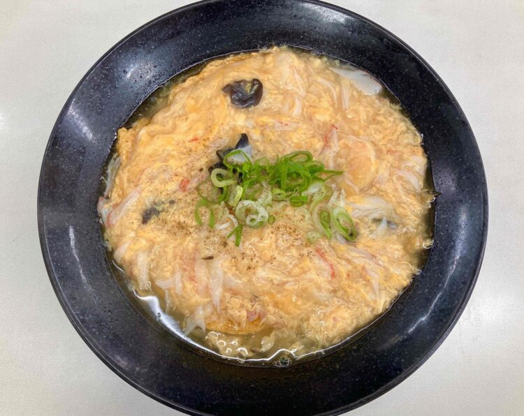 餃子の王将「極王天津麺」全体写真