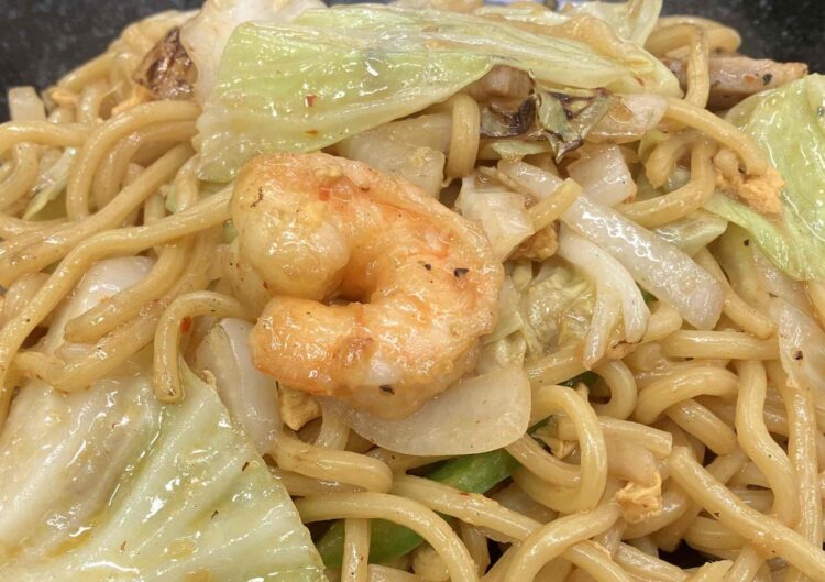 餃子の王将「極王焼きそば」アップ写真