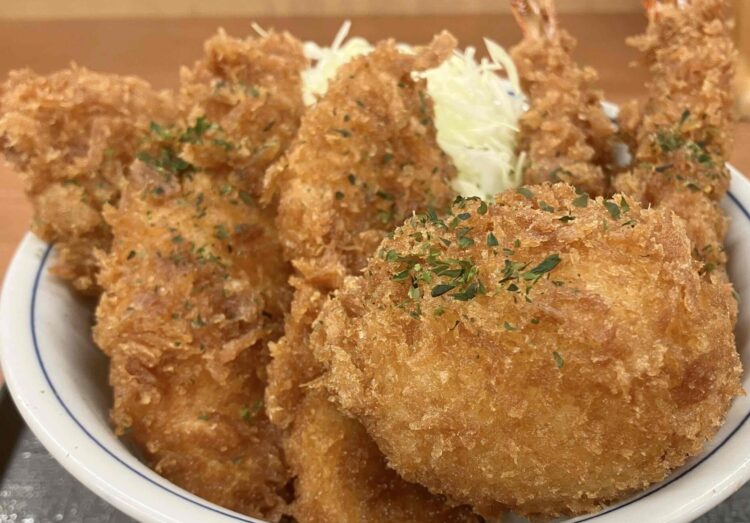 かつや「タレカツ丼」あプ写真