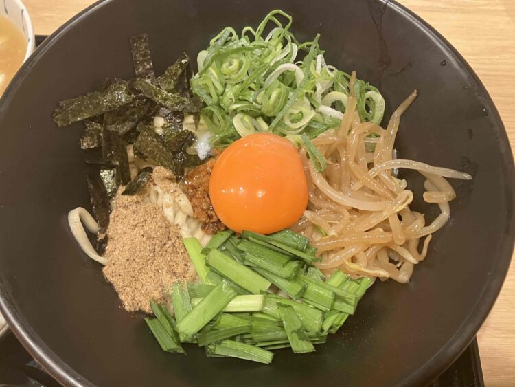 麺屋たけ井「台湾まぜそば」麺写真