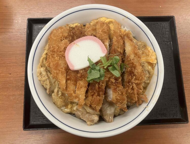 かつや「のせかつ丼」全体写真