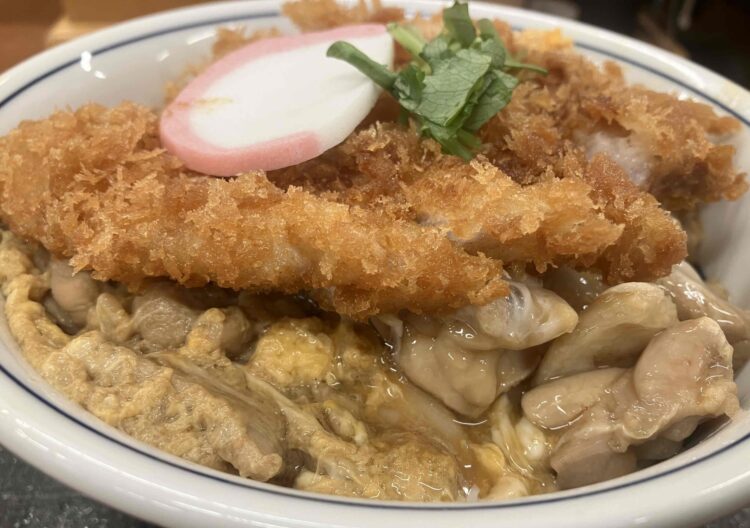 かつや「のせかつ丼」アップ写真