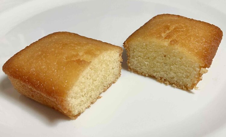 コメダ珈琲店「バター香るご褒美フィナンシェ」全体写真