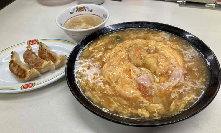 餃子の王将「極王天津炒飯+餃子セット」