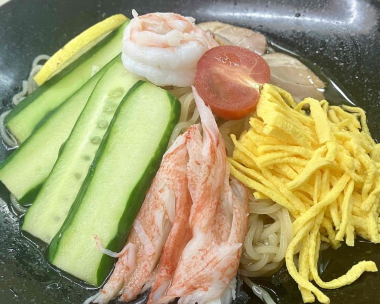餃子の王将「冷し中華」アップ写真②