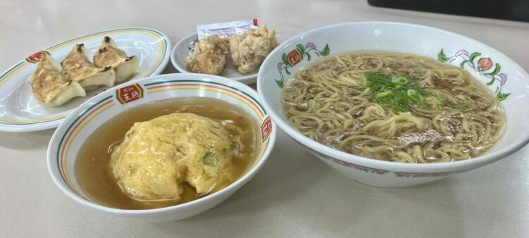 餃子の王将「ランチB＋餃子」の全体写真②