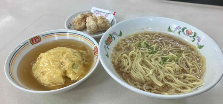 餃子の王将「ランチセットＢ」全体写真②
